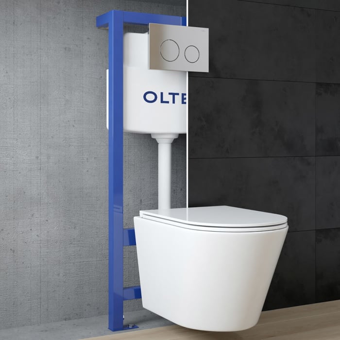 OLTENS Triberg UP-Installationsrahmen für Wand-WC's