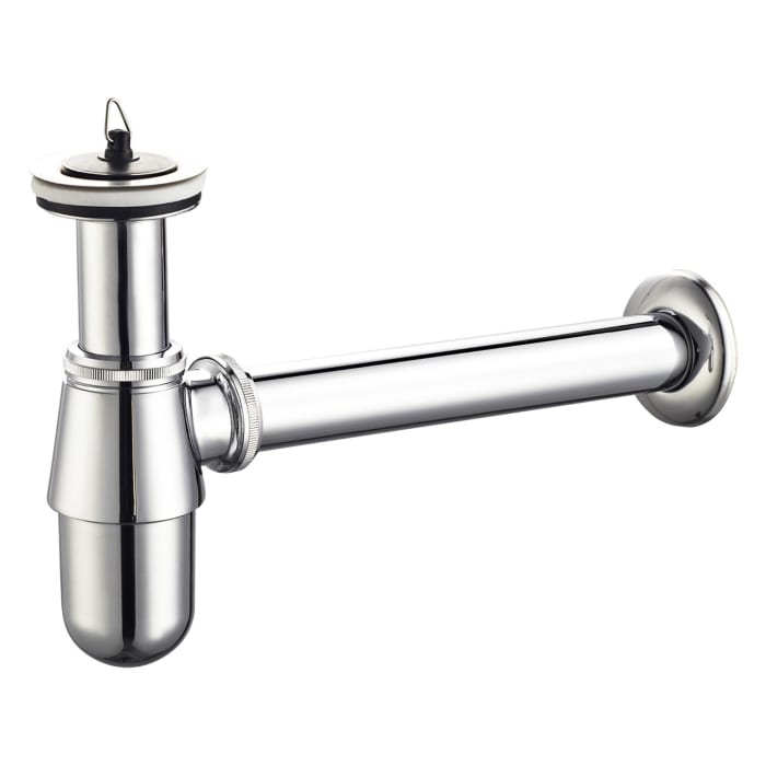 OLTENS Molde Flaschen-Siphon mit Stopfen für Waschbecken