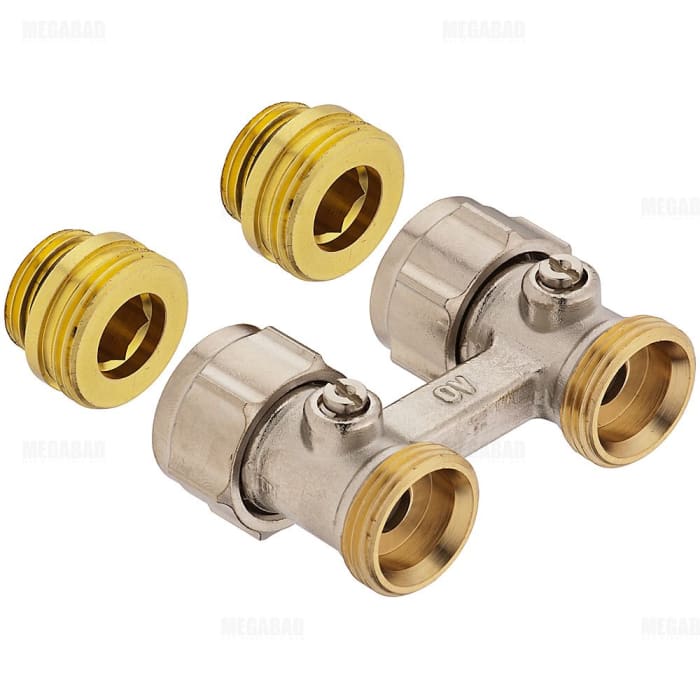 Oventrop Multiflex F Heizkörper-Anschlussarmatur Durchgangsform