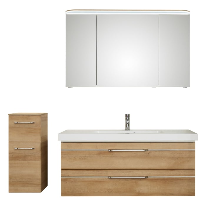 Pelipal Balto Badmöbel-Set 167,5 cm, inkl. Spiegelschrank und Highboard