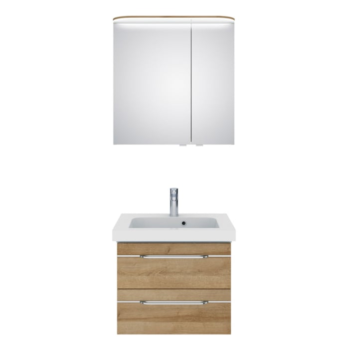 Pelipal Balto Badmöbel-Set 64,5 cm, inkl. Spiegelschrank