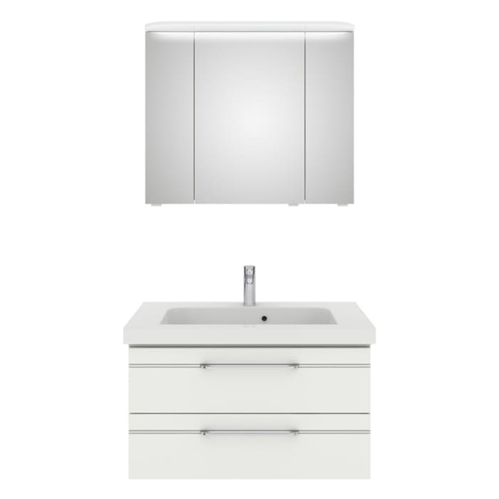 Pelipal Balto Badmöbel-Set 92,5 cm, inkl. Spiegelschrank