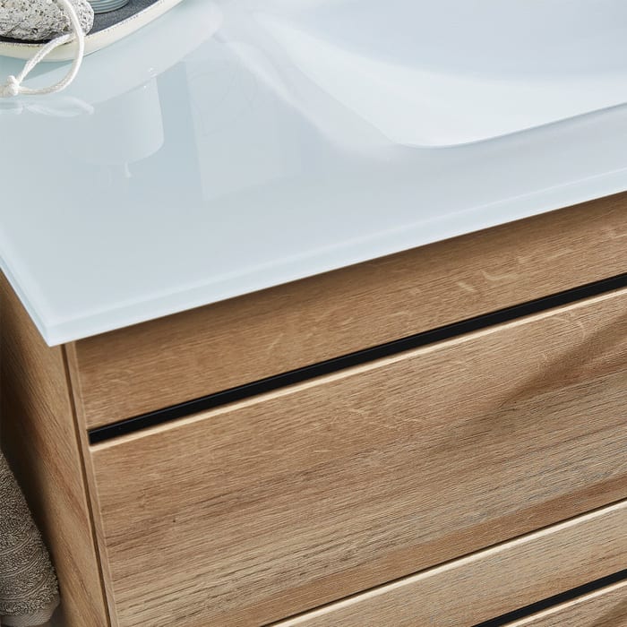 Pelipal Balto Glas-Waschtisch 121 cm