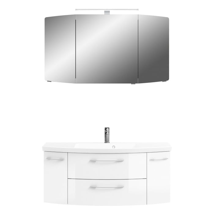 Pelipal Cassca Badmöbel-Set 121 cm, inkl. Spiegelschrank
