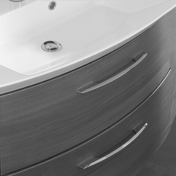 Pelipal Cassca Badmöbel-Set 187 cm, inkl. Spiegelschrank, Highboard und Midischrank