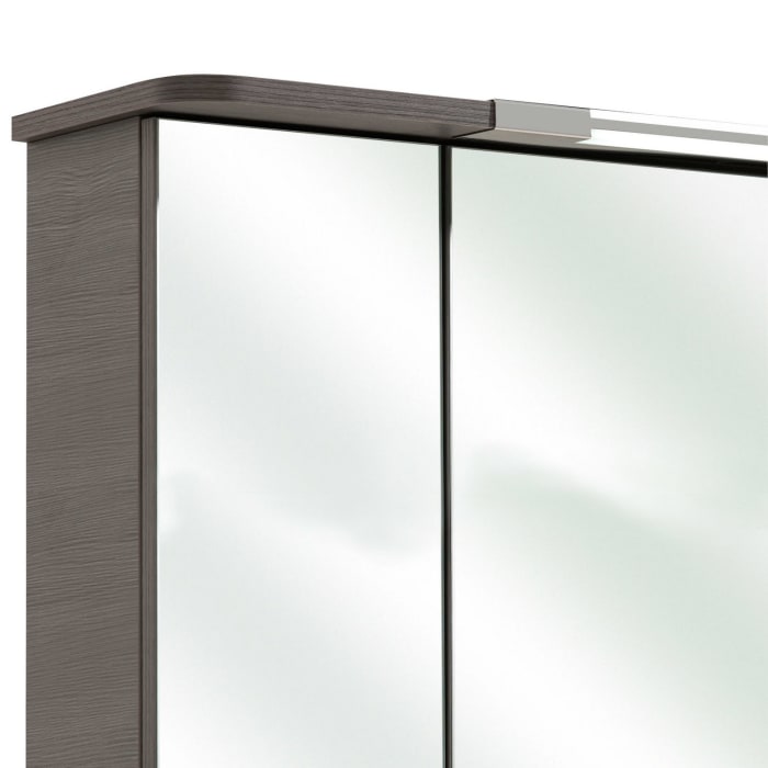 Pelipal Cassca Spiegelschrank 142 x 20,4 x 71,8 cm mit LED Kranzbeleuchtung