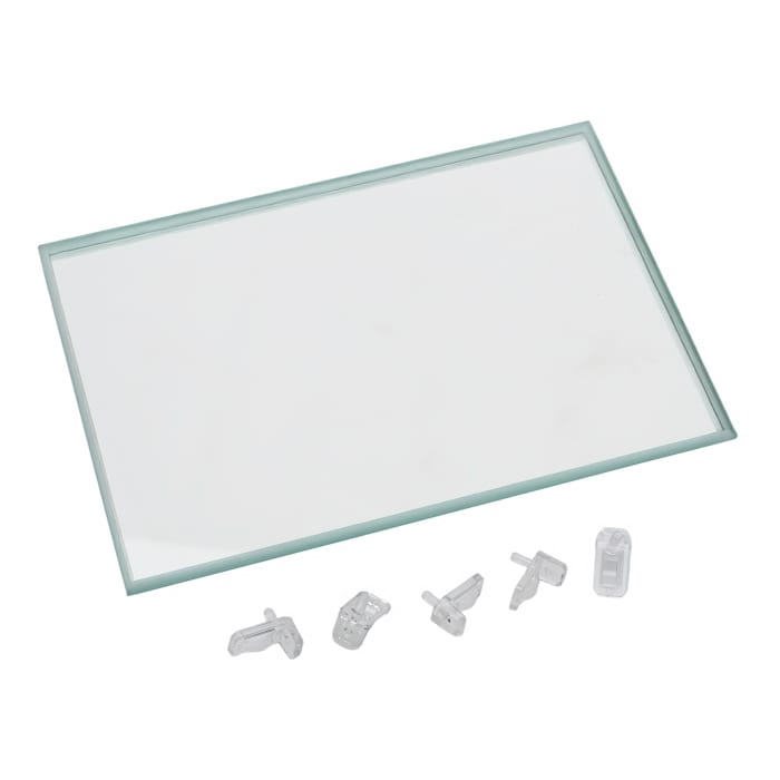 Pelipal Pineo Ersatz-Glas-Einlegeboden 17 x 12 cm für Spiegelschrank PN-SPS05