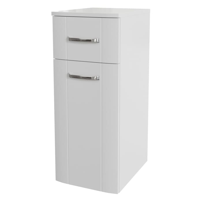 Pelipal Serie 3006 Unterschrank 30 x 38 x 75 cm mit 1 Drehtür, 1 Schubkasten