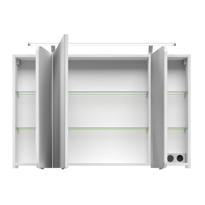 Pelipal Serie 4005 Spiegelschrank 120 cm mit LED-Aufsatzleuchte