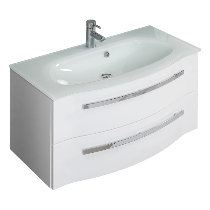 Pelipal Serie 4005 Glaswaschtisch 92 cm