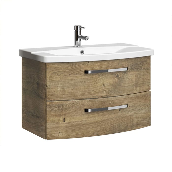 Pelipal Serie 4010 Waschtischunterschrank 80 cm mit 2 Auszügen