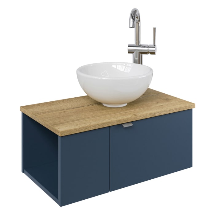 Pelipal Serie 6915 Waschtischunterschrank 60 x 32 x 24 cm mit 2 Drehtüren, Anschlag rechts