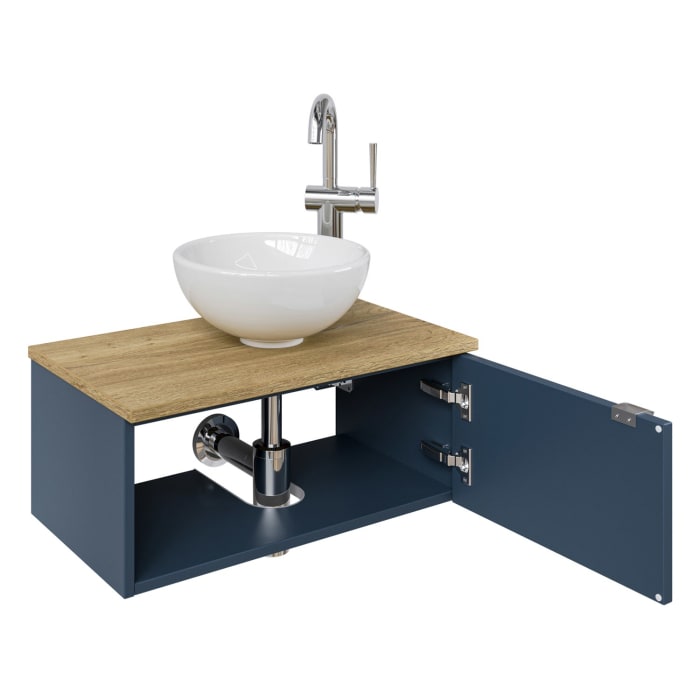 Pelipal Serie 6915 Waschtischunterschrank 60 x 32 x 24 cm mit 1 Drehtür, Anschlag rechts