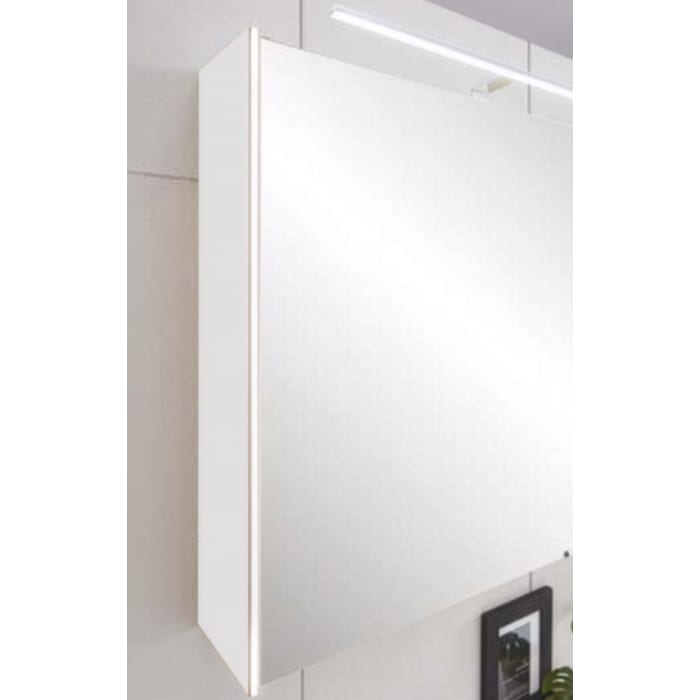 Pelipal Serie 6010 Spiegelschrank 154 x 17,6 x 70,9 cm mit 2 LED Aufsatzleuchten