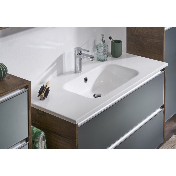 Pelipal Serie 6040 Mineralmarmor-Waschtisch 101 cm