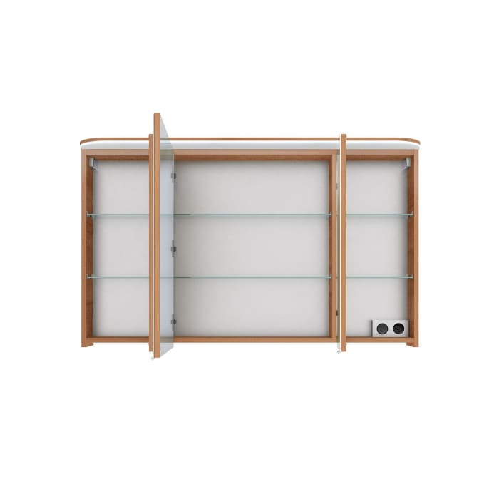 Pelipal Balto Spiegelschrank 120 cm mit LED-Kranzbeleuchtung