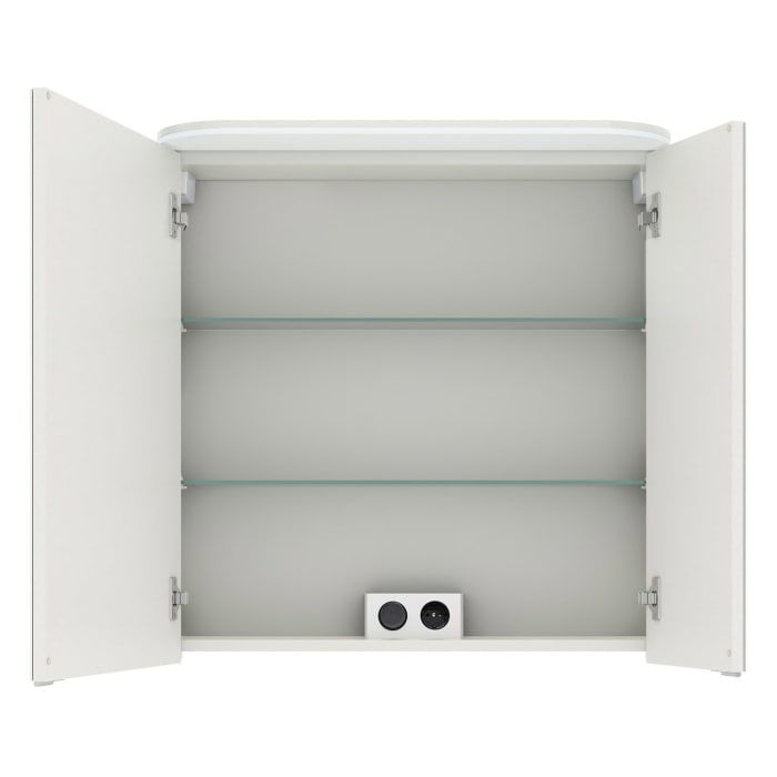 Pelipal Balto Spiegelschrank 70 cm mit LED-Kranzbeleuchtung
