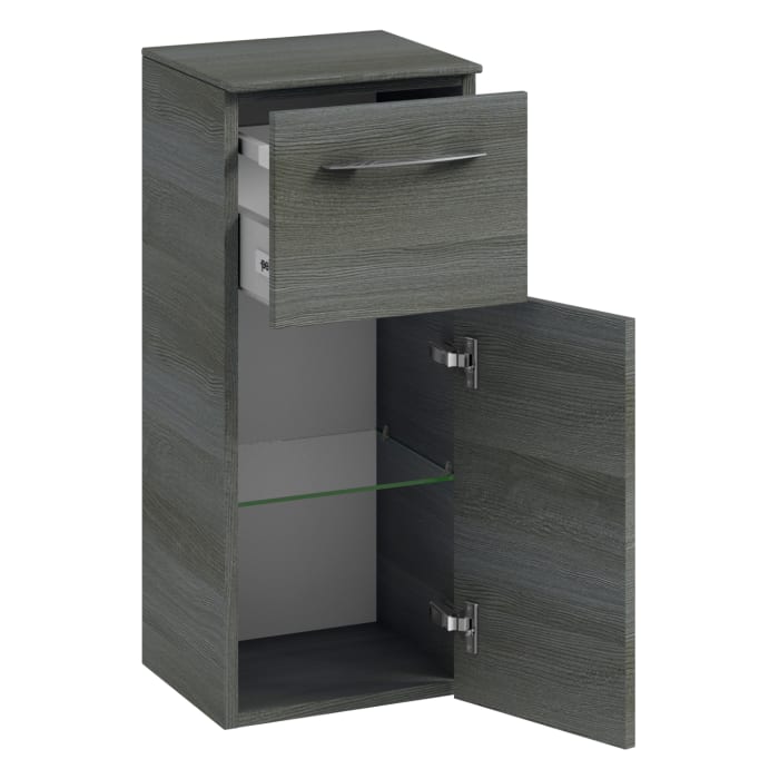 Pelipal Cassca Highboard 30 x 73 cm mit 1 Drehtür und 1 Auszug