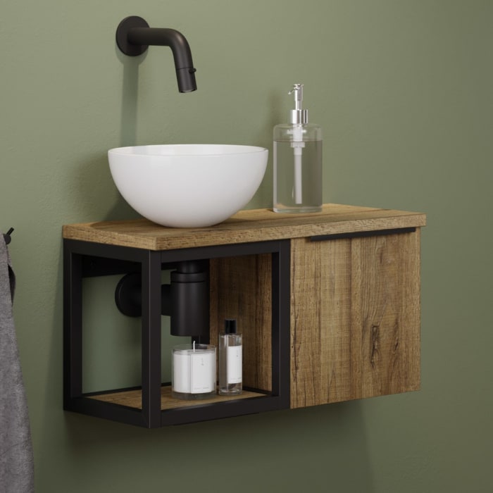 pianura Giulia Waschtisch mit Unterschrank 50 cm