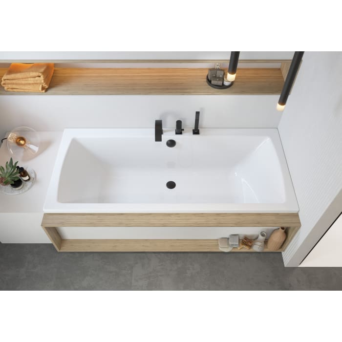 pianura Giulia Dreiloch-Wannenrand-Einhebelmischer inkl. Brausegarnitur