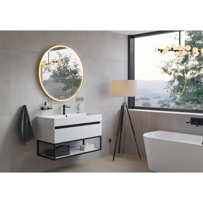 pianura Giulia Waschtisch-Einhebelmischer, wassersparend