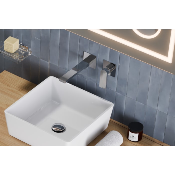 pianura Giulia Waschtisch-Wandarmatur 24 cm inkl. Grundkörper, wassersparend