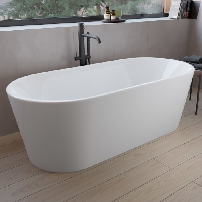 pianura Stella freistehende Wannenarmatur