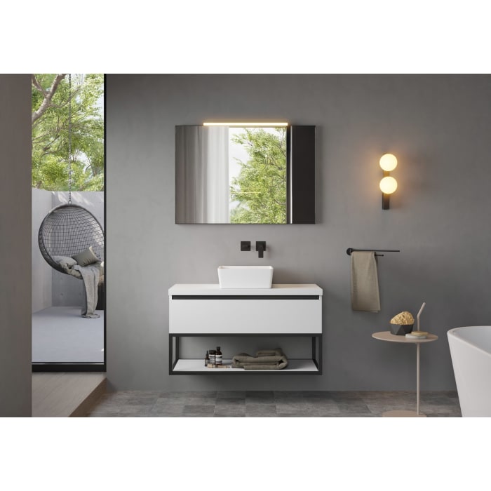 pianura Sole Aufsatzwaschtisch 37 x 37 cm