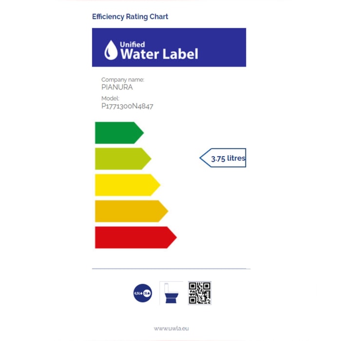 pianura Andrea Wand-WC Tiefspüler ohne Spülrand