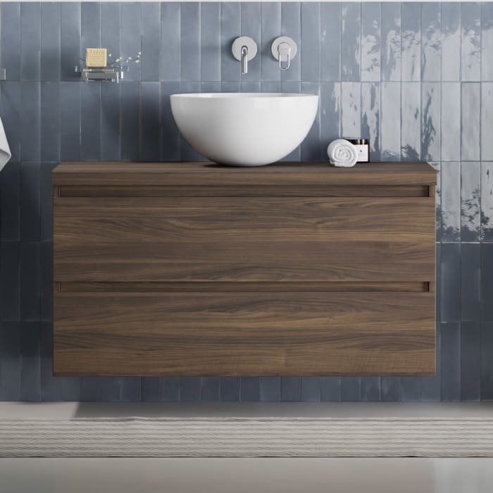 pianura Stella Waschtischunterschrank 100,5 cm mit Aufsatzwaschtisch Emma