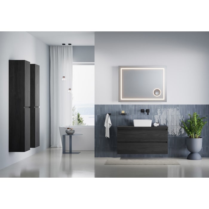 pianura Stella Waschtischunterschrank 100,5 cm mit Aufsatzwaschtisch Sole