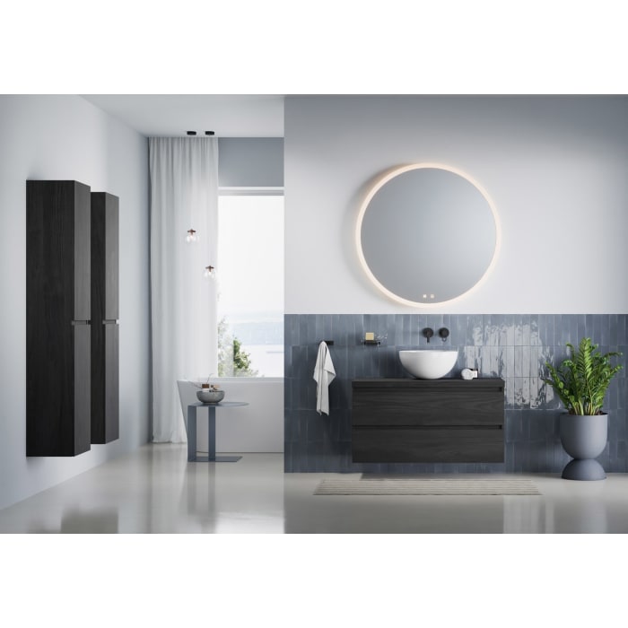 pianura Stella Waschtischunterschrank 100,5 cm mit Aufsatzwaschtisch Emma