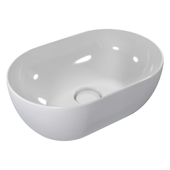 pianura Stella Waschtischunterschrank 80,5 cm mit Aufsatzwaschtisch Mond