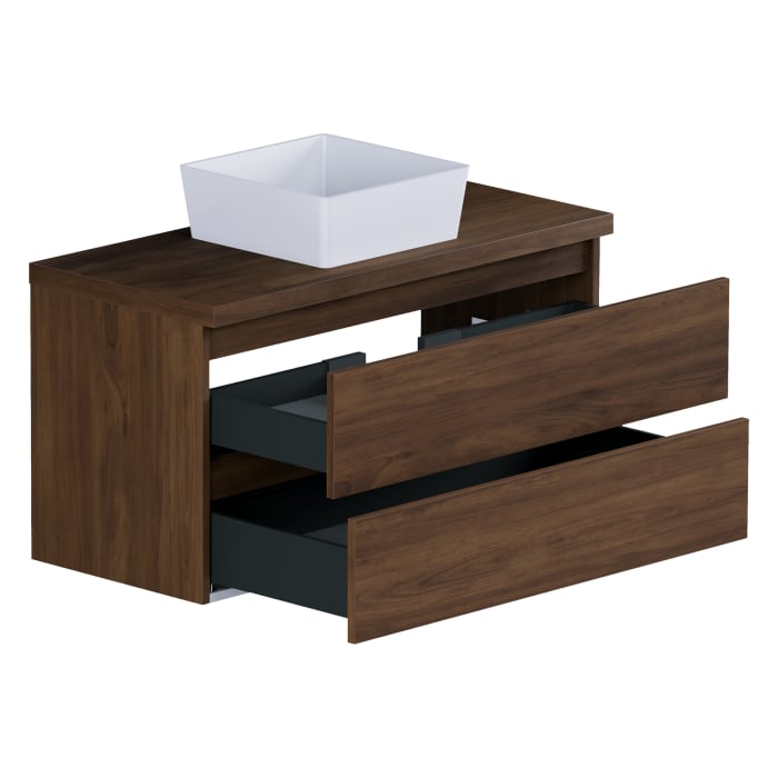 pianura Stella Waschtischunterschrank 100,5 cm mit Aufsatzwaschtisch Sole