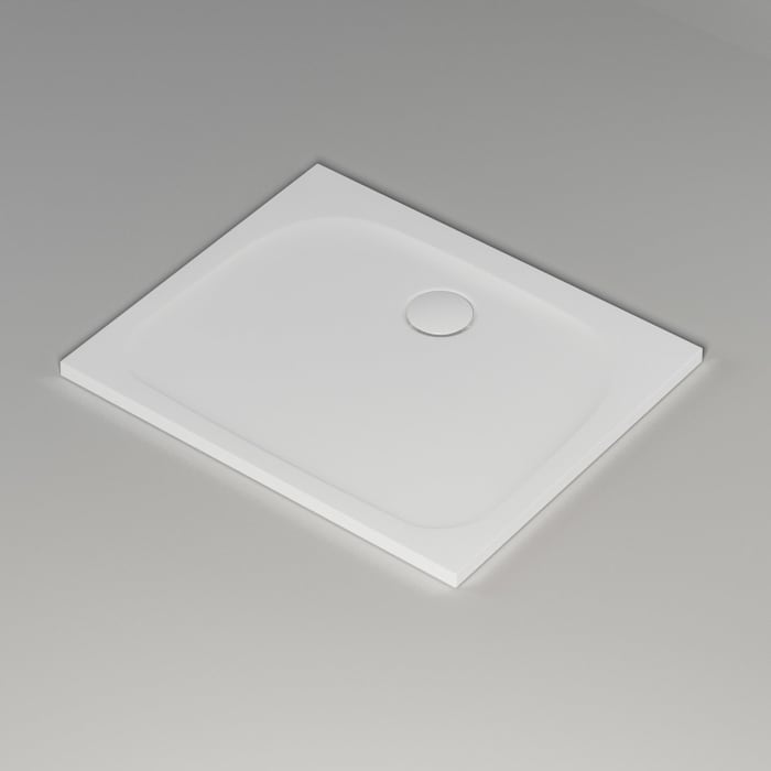 pianura Emilia mineral Duschwanne 90 x 75 x 3 cm