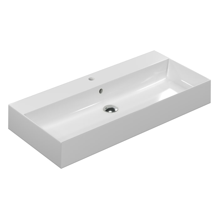 pianura Giulia Waschtisch mit Unterschrank 100 cm, mit 1 Hahnloch