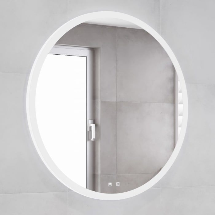 pianura Mia LED-Badspiegel 80 cm mit Spiegelheizung für ein perfektes Badezimmerambiente