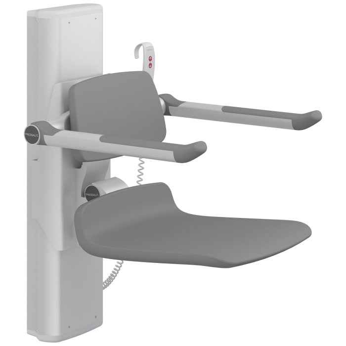Pressalit PLUS Duschsitz 450 höhenverstellbar, mit Fernbedienung
