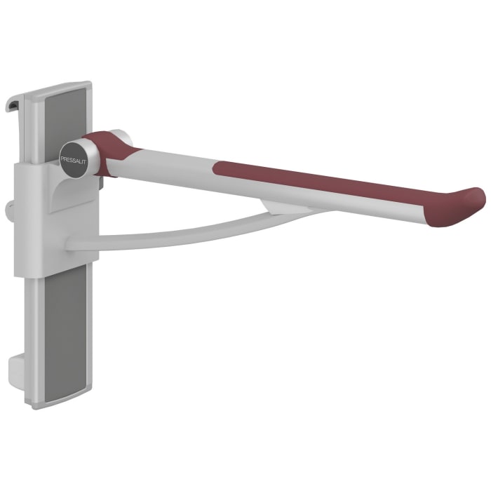 Pressalit PLUS Stützklappgriff 77 cm rechts höhen- u. seitlich verstellbar
