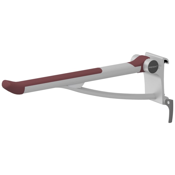 Pressalit PLUS Stützklappgriff 77 cm links höhen- u. seitlich verstellbar