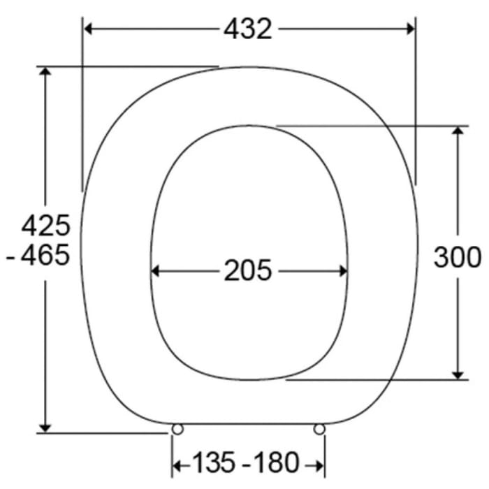 Pressalit WC-Sitz Ergosit R29 ohne Deckel