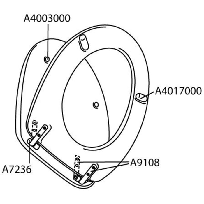 Pressalit Fahnenpaket A9108