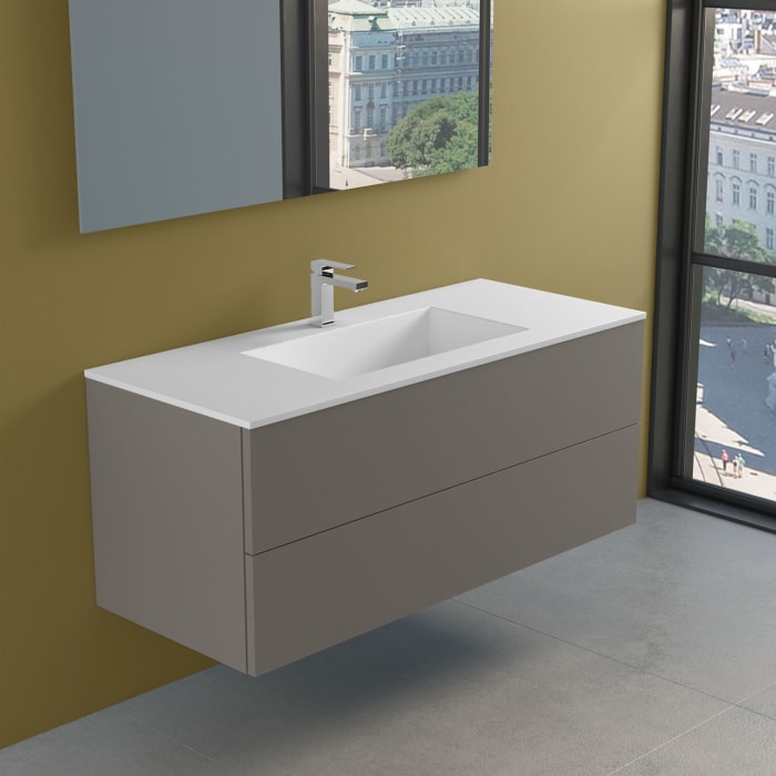 progettobagno Elba Lago Waschtisch mit Unterschrank 120 cm