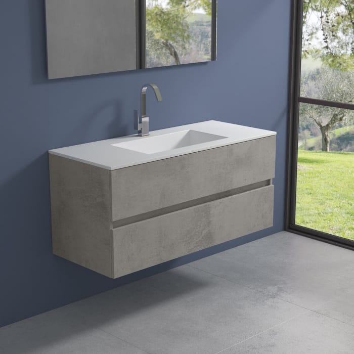 progettobagno Evo 54 Lago Waschtisch mit Unterschrank 120 cm