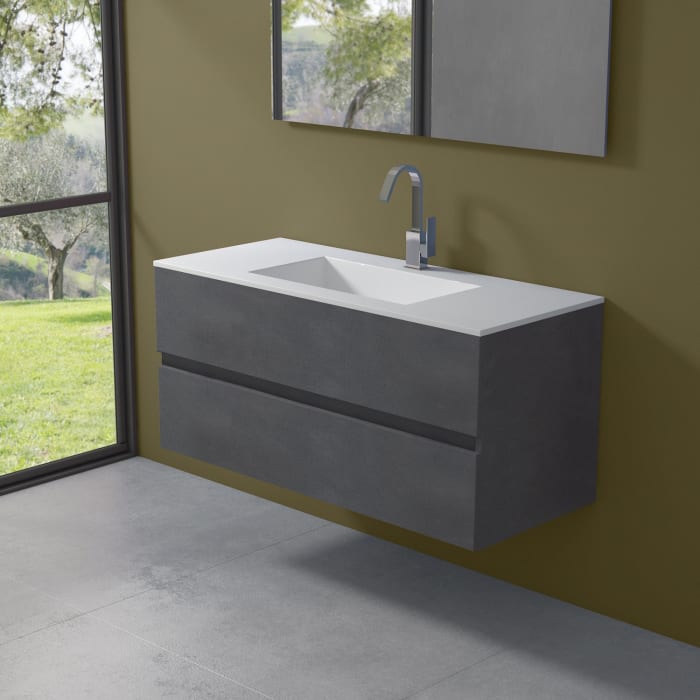 progettobagno Evo 54 Lago Waschtisch mit Unterschrank 120 cm