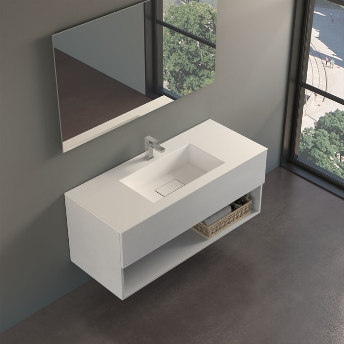 progettobagno Evo 54 Lago Uno Waschtisch mit Unterschrank  120 cm