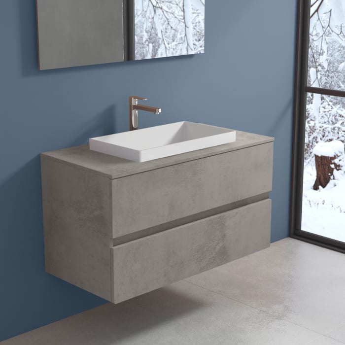 progettobagno Evo 54 Modular Waschtischkonsole  100 cm