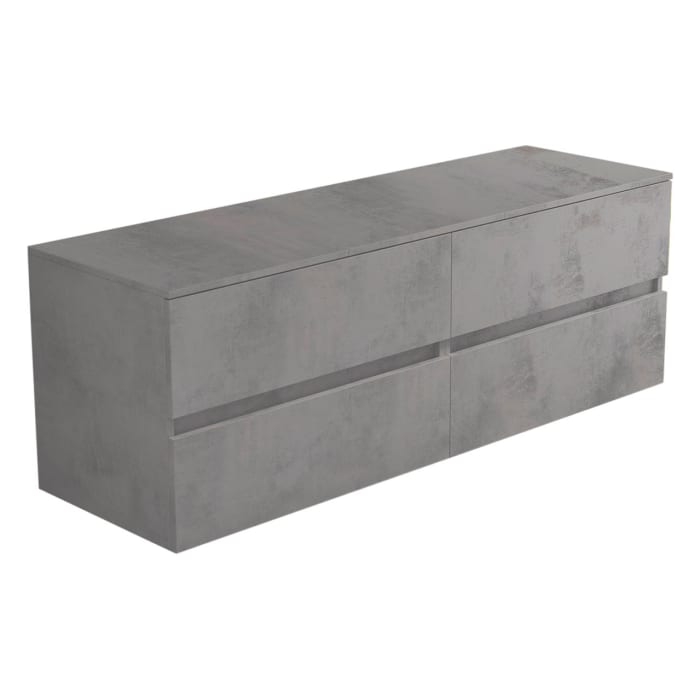 progettobagno Evo 54 Modular Doppel-  Waschtischkonsole 160 cm