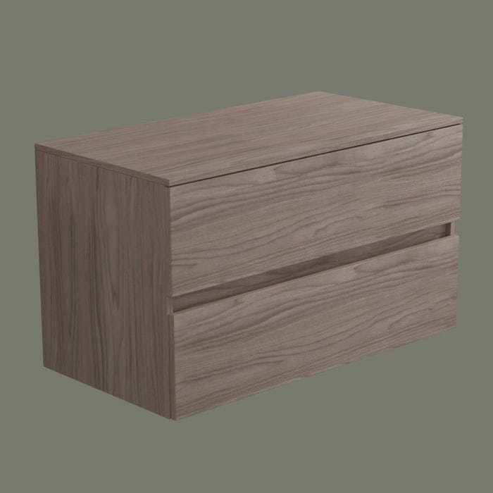 progettobagno Evo 54 Walnuss Vision Waschtischkonsole  100 cm