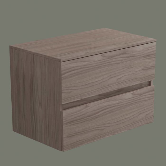 progettobagno Evo 54 Walnuss Vision Waschtischkonsole  80 cm